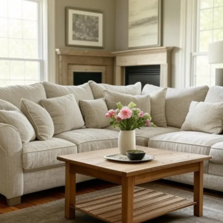 Spokojne, harmonijne wnętrze z produktami Homexivor