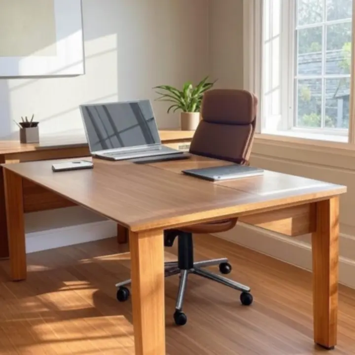 Nowoczesne, ergonomiczne stanowisko pracy home office