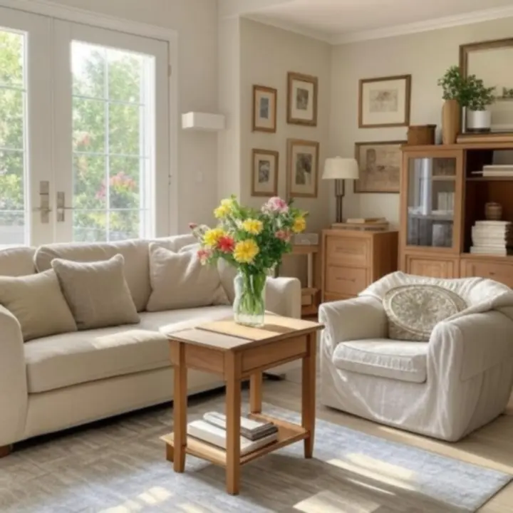 Przytulne, nowocześnie urządzone wnętrze z produktami Homexivor